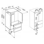 Liebherr CBNes6256 471公升 奧地利製造多門底層冷凍式雪櫃
